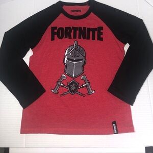 Fortnite Boys Long Sleeve Graphic Shirt Long Sleeves Size 10/12
